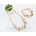 Fashion Gold Chain Stainless Steel Bracelet For Women Ladies 2015